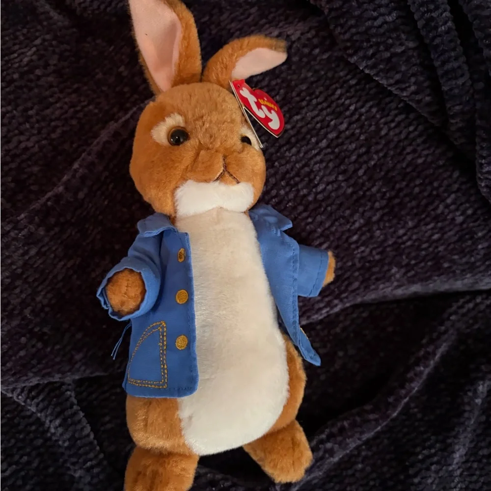 Ty Beanie Baby - PETER RABBIT the Bunny 8